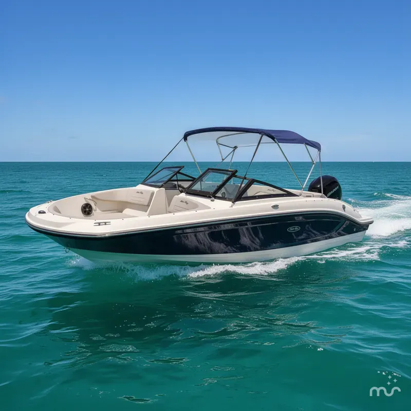 Slide: The Image of Sea Ray SPX 210 Outboard 2020 - 1