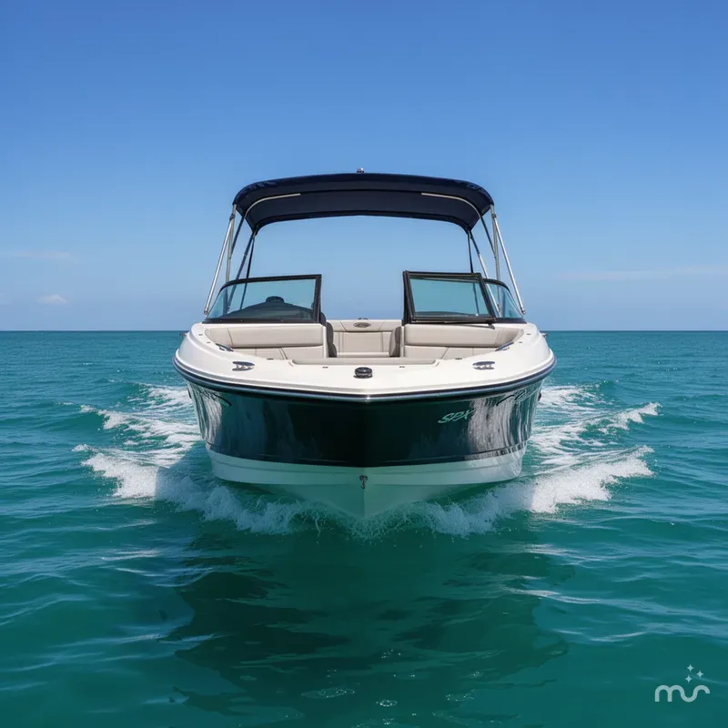 Slide: The Image of Sea Ray SPX 210 Outboard 2020 - 2