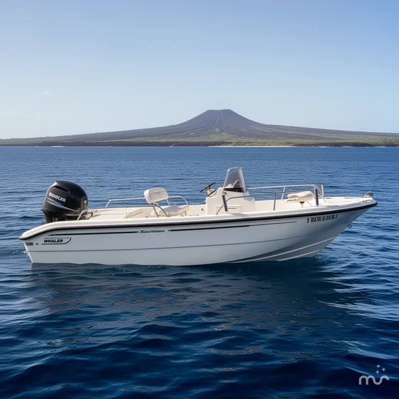 Slide: The Image of Boston Whaler Dauntless 18 2000 - 2