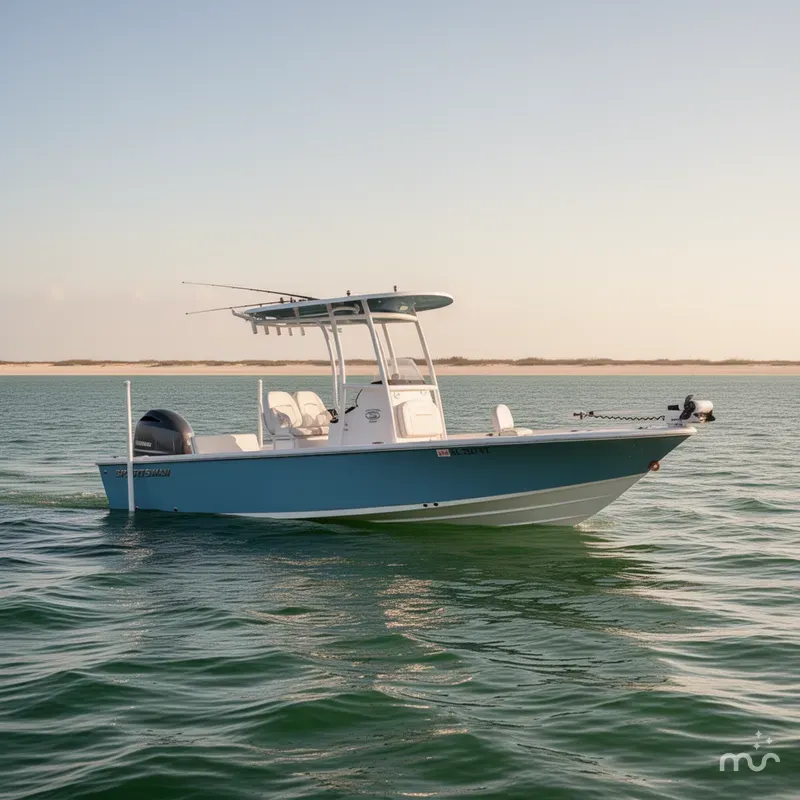 Slide: The Image of Sportsman Masters 227 Bay Boat 2023 - 4