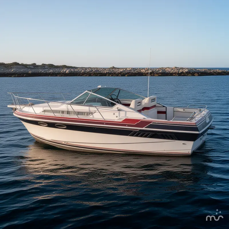 Slide: The Image of Wellcraft 3200 St. Tropez 1986 - 2