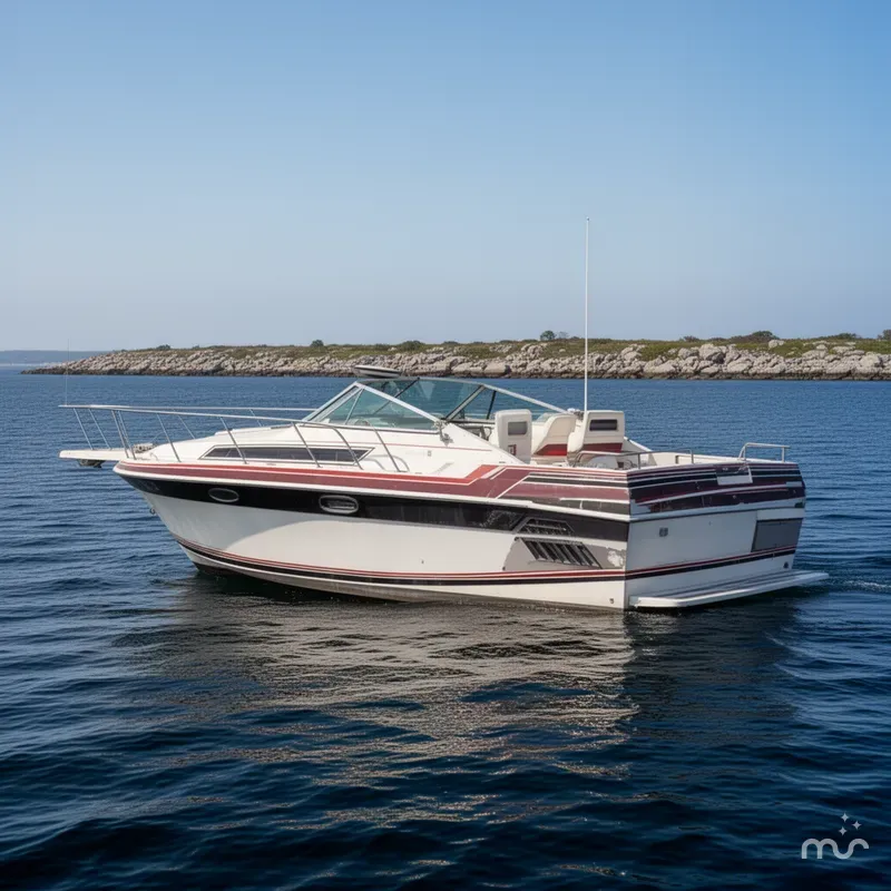 Slide: The Image of Wellcraft 3200 St. Tropez 1986 - 4