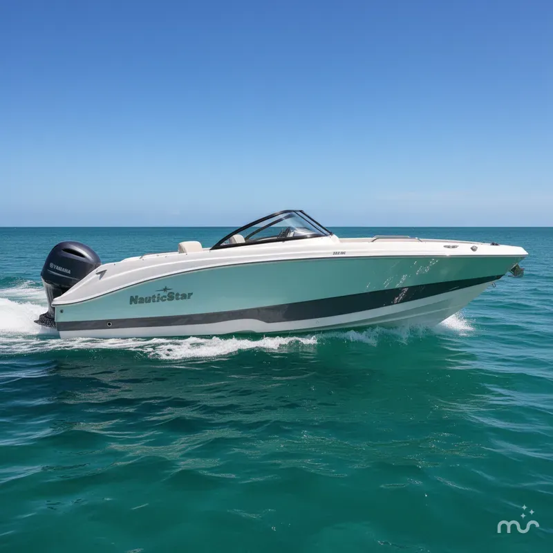 Slide: The Image of NauticStar 223 DC Deck 2022 - 0