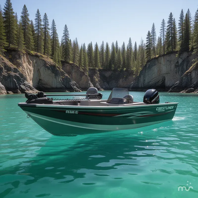 The Image of Crestliner 1650 Fish Hawk 2013 - 0