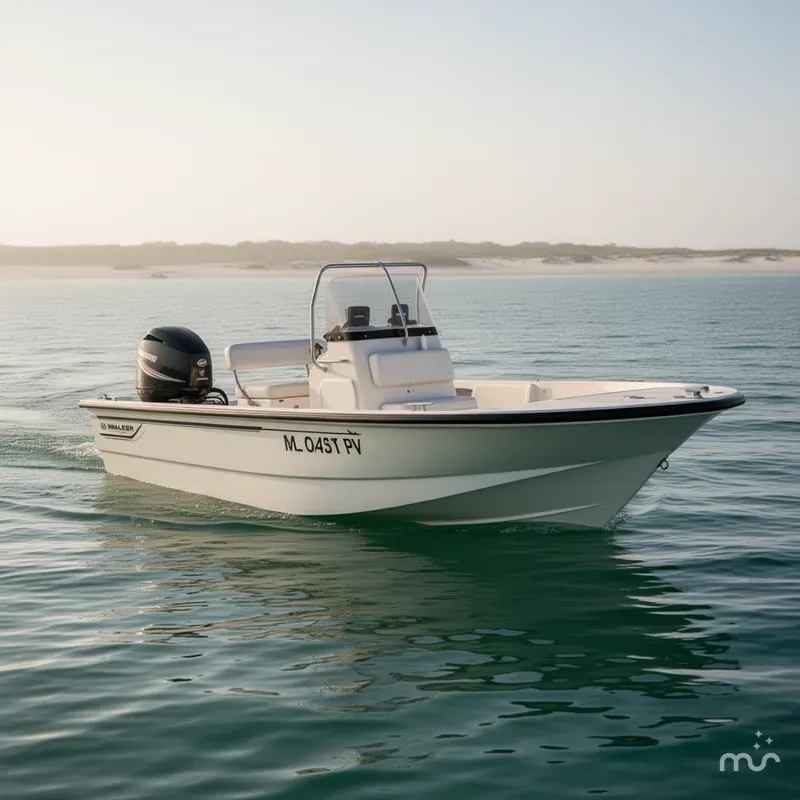 Slide: The Image of Boston Whaler 150 Montauk 2014 - 2