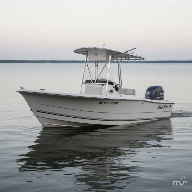 Slide: The Image of Sea Pro 206 Center Console 2003 - 1
