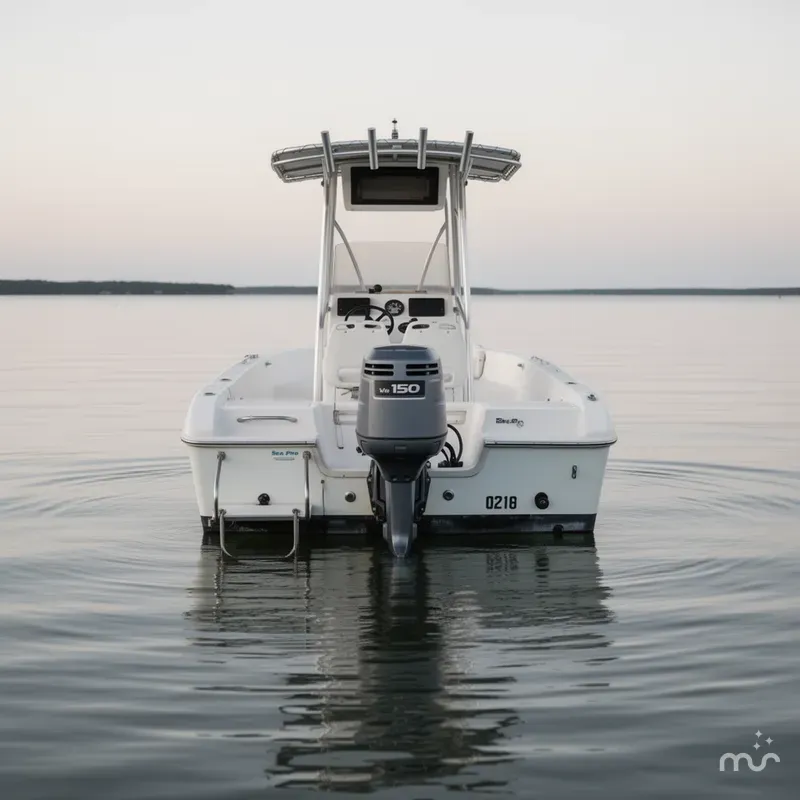 Slide: The Image of Sea Pro 206 Center Console 2003 - 2