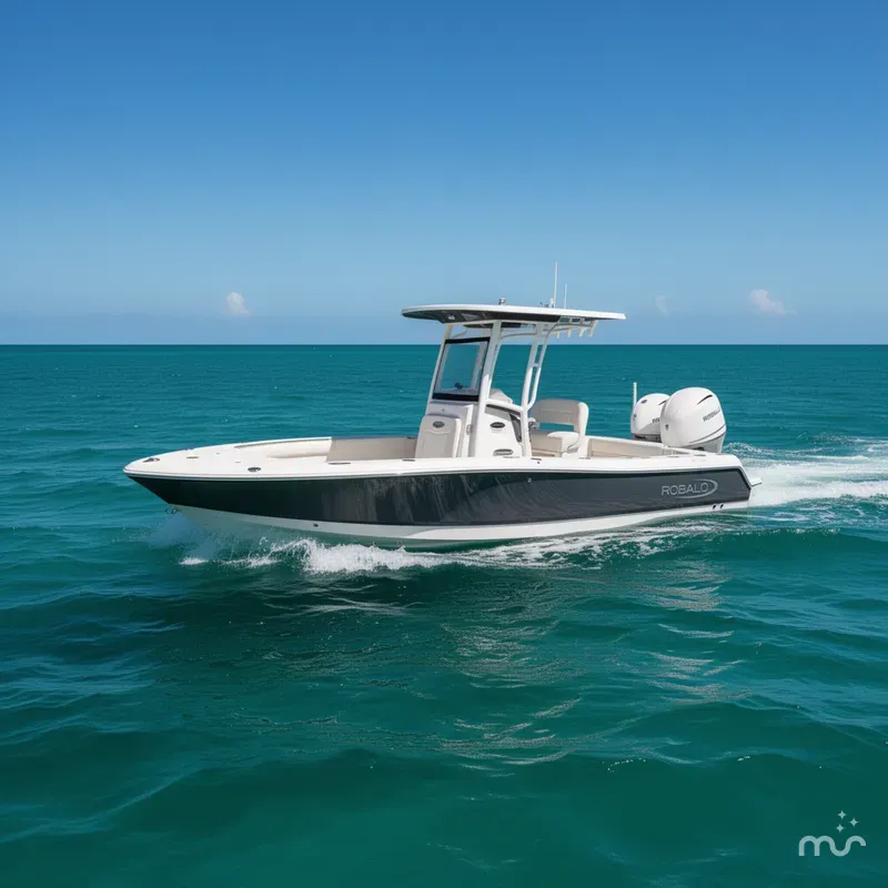 Slide: The Image of Robalo 246 Cayman 2026 - 2