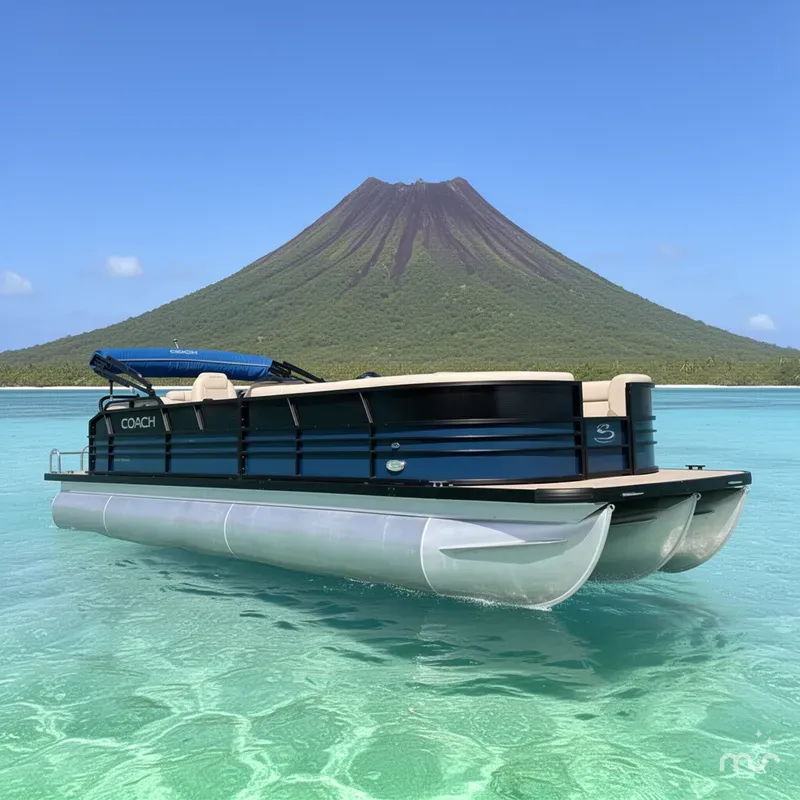 Slide: The Image of Coach Pontoons 250 RL 2018 - 2