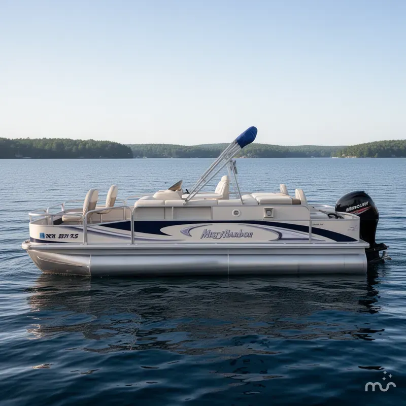 Slide: The Image of Misty Harbor 2085DF & 50HP Mercury4Stroke - $15,995 2010 - 1