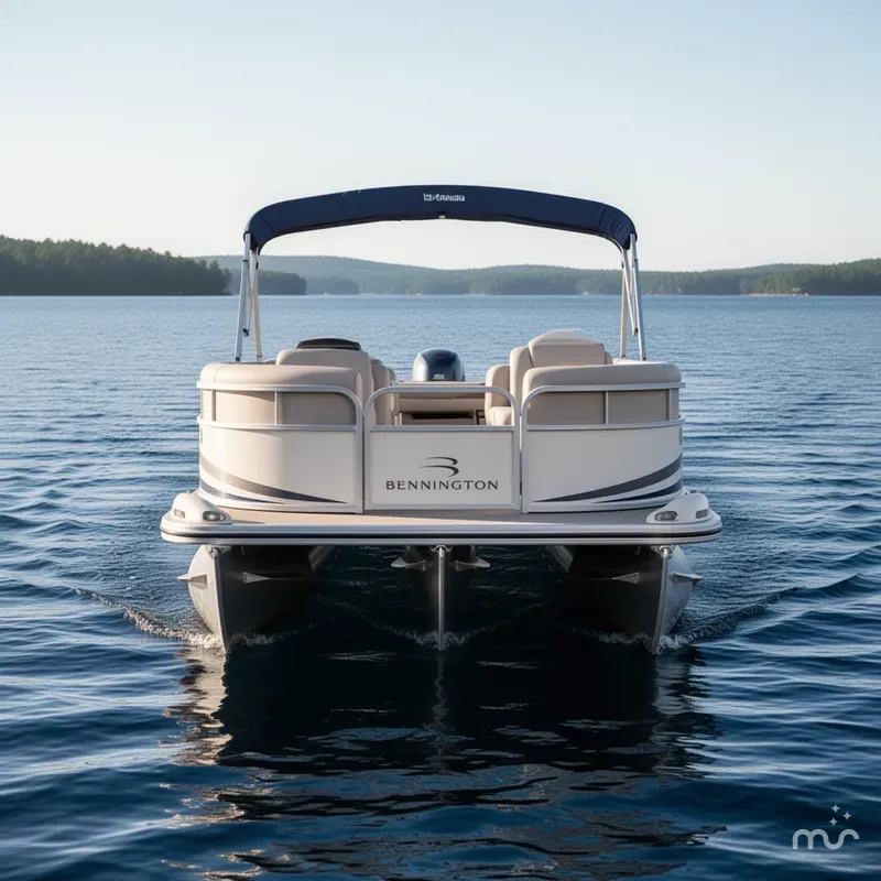 Slide: The Image of Bennington 2275 RL & 75HP Yamaha 4Stroke - $15,995 2005 - 2