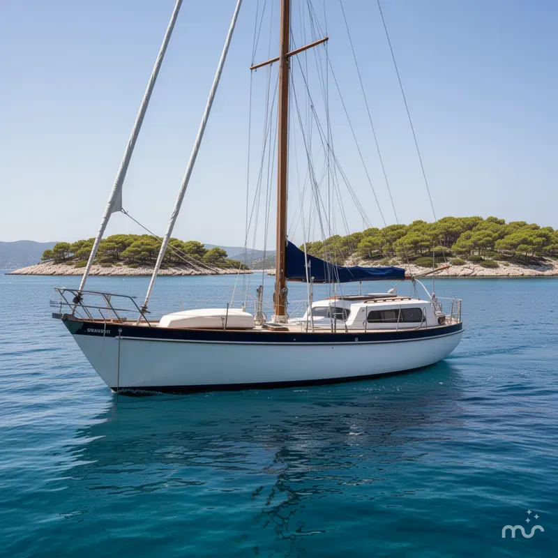 The Image of Swanson 42' Cutter 1984 - 0