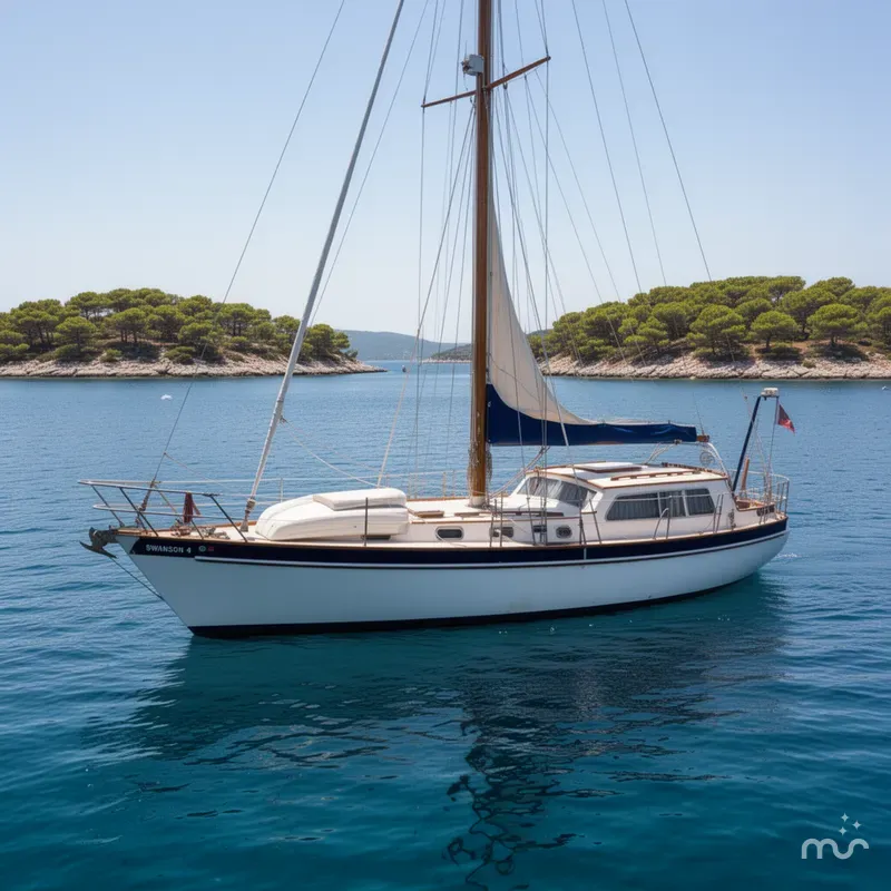 Slide: The Image of Swanson 42' Cutter 1984 - 2