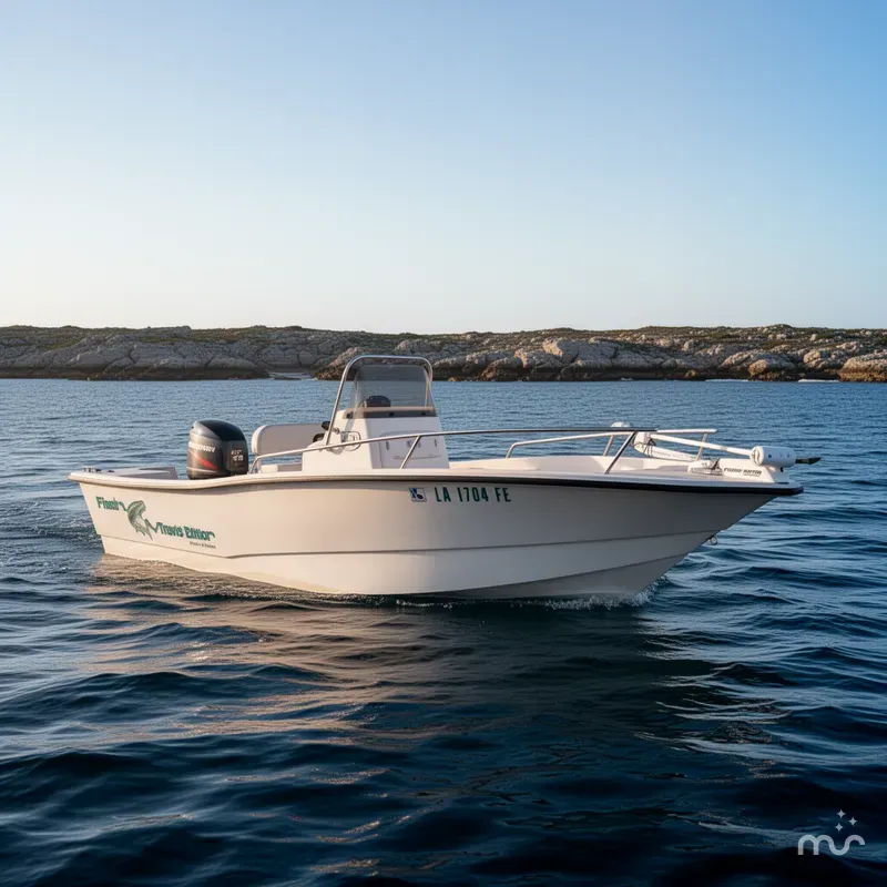 Slide: The Image of Fishmaster 17' Travis Edition 2001 - 2