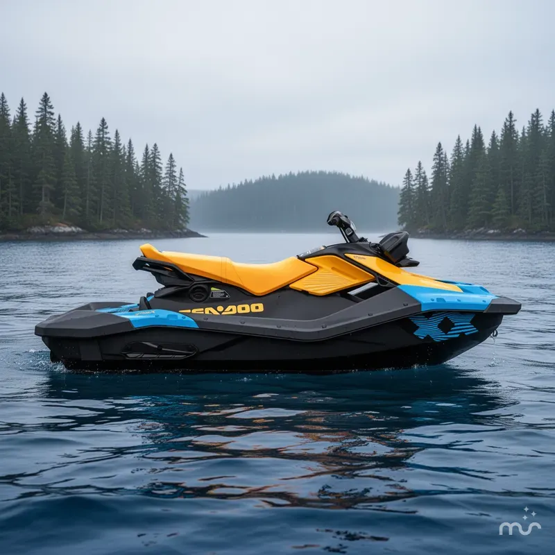 Slide: The Image of Sea-Doo Spark Trixx for 3 iBR and Audio in option 2026 - 2