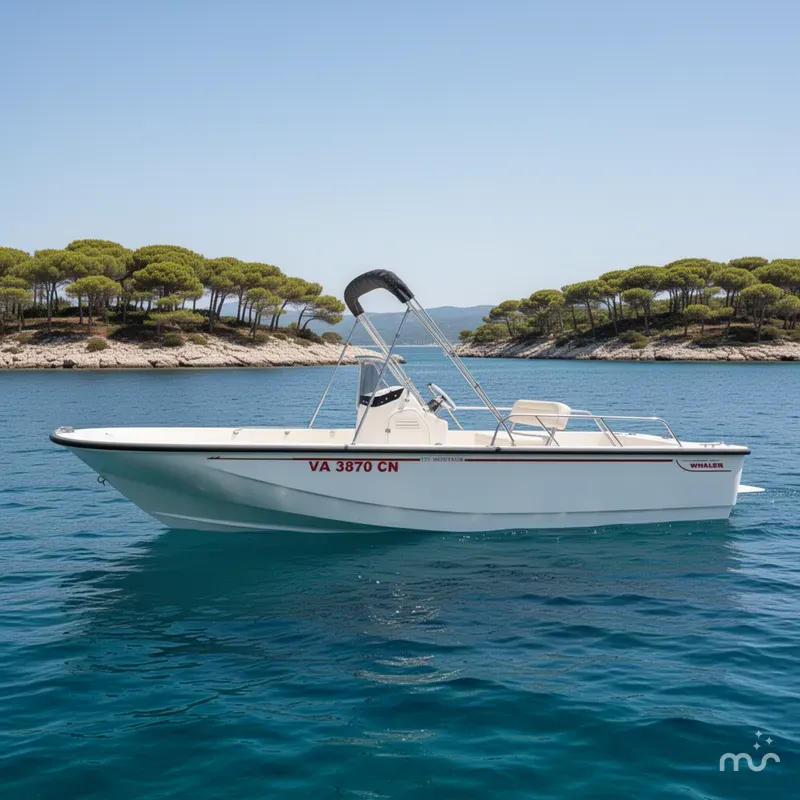 Slide: The Image of Boston Whaler 170 Montauk 2025 - 2