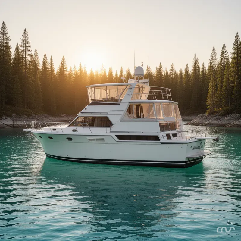 The Image of Californian 52 Cockpit Motor Yacht 1991 - 0