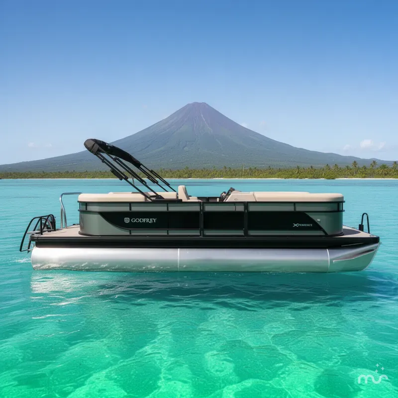 The Image of Godfrey Sweetwater Xperience 22' Split Bench Pontoon - 2286 SBX 2027 - 0