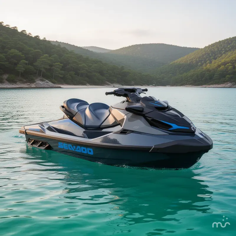 Slide: The Image of Sea-Doo GTX 230 Tech, Audio, iDF, iBR 2026 - 2