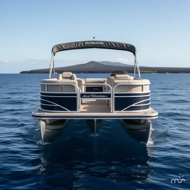 Slide: The Image of Sun Tracker Fishin' Barge 22 DLX 2023 - 3