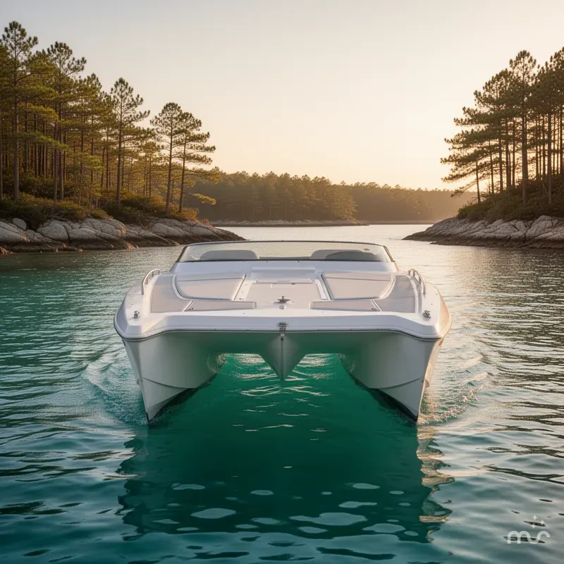 Slide: The Image of Eliminator 25ft Performance Open Bow Catamaran 1999 - 1