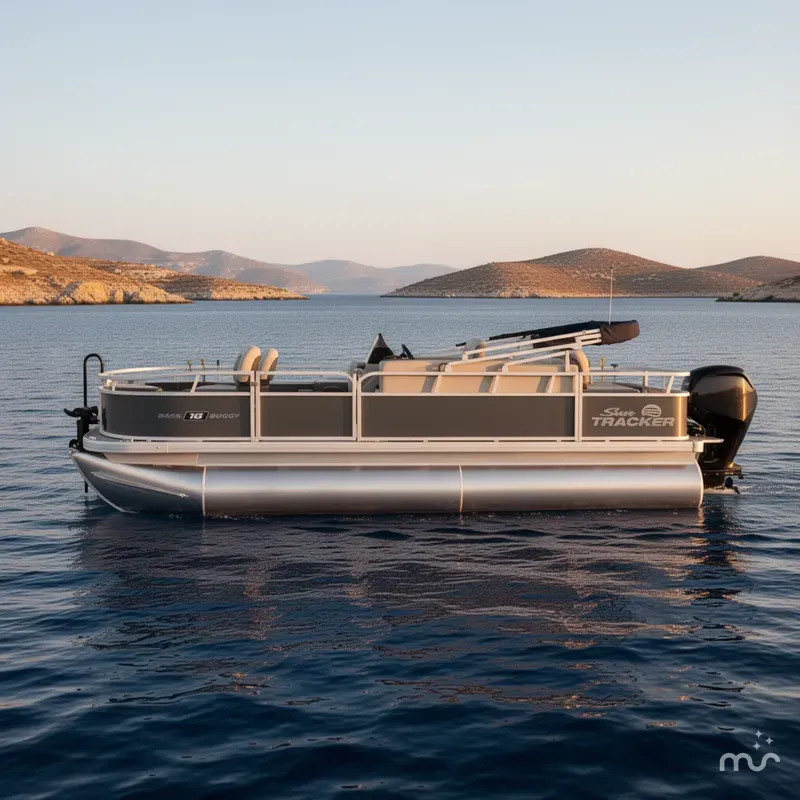 Slide: The Image of Sun Tracker Bass Buggy 18 DLX 2026 - 2