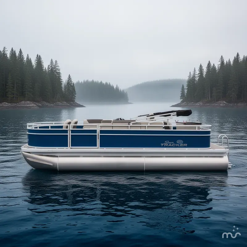 Slide: The Image of Sun Tracker Fishin' Barge 20 DLX 2026 - 2
