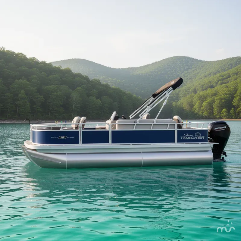 Slide: The Image of Sun Tracker Bass Buggy 18 DLX 2026 - 2