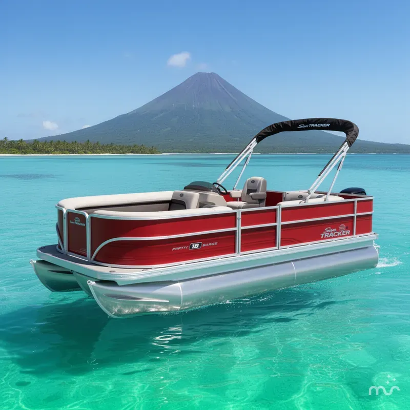 The Image of Sun Tracker Party Barge 18 DLX 2026 - 0