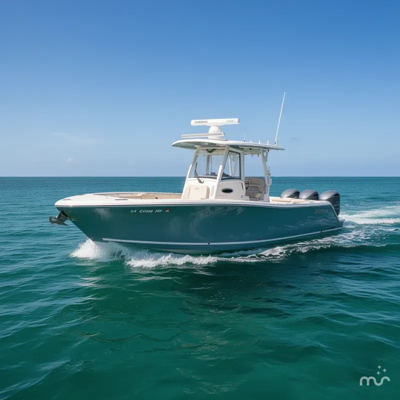 Slide: The Image of Cobia 320 Center Console 2019 - 0