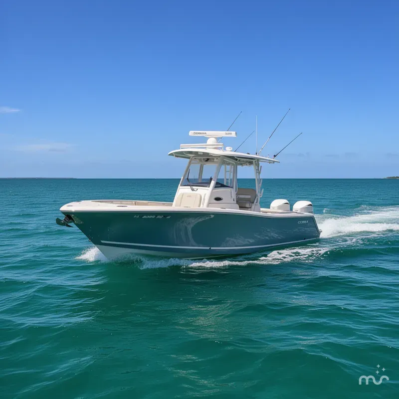 Slide: The Image of Cobia 320 Center Console 2019 - 2