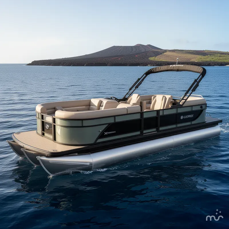 The Image of Godfrey Sweetwater Xperience 20' Single Flip Lounge Pontoon - 2086 SFLX 2027 - 0