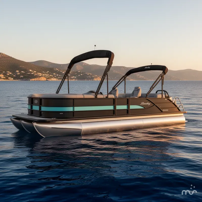 Slide: The Image of Bentley Pontoons Legacy 243 Swingback 2026 - 2