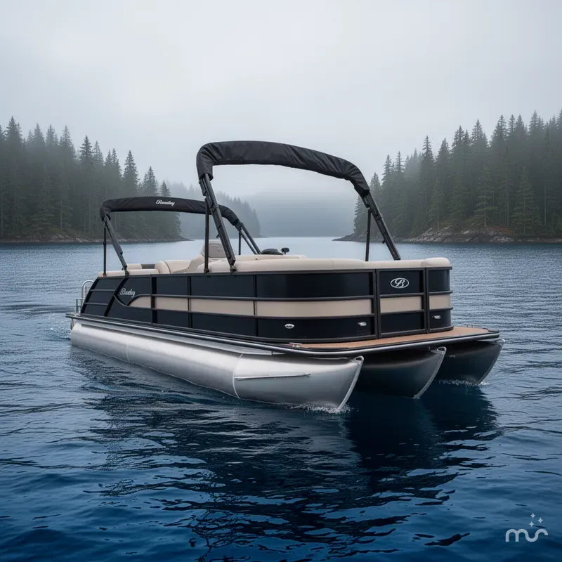 Slide: The Image of Bentley Pontoons Legacy 243 Swingback 2026 - 2