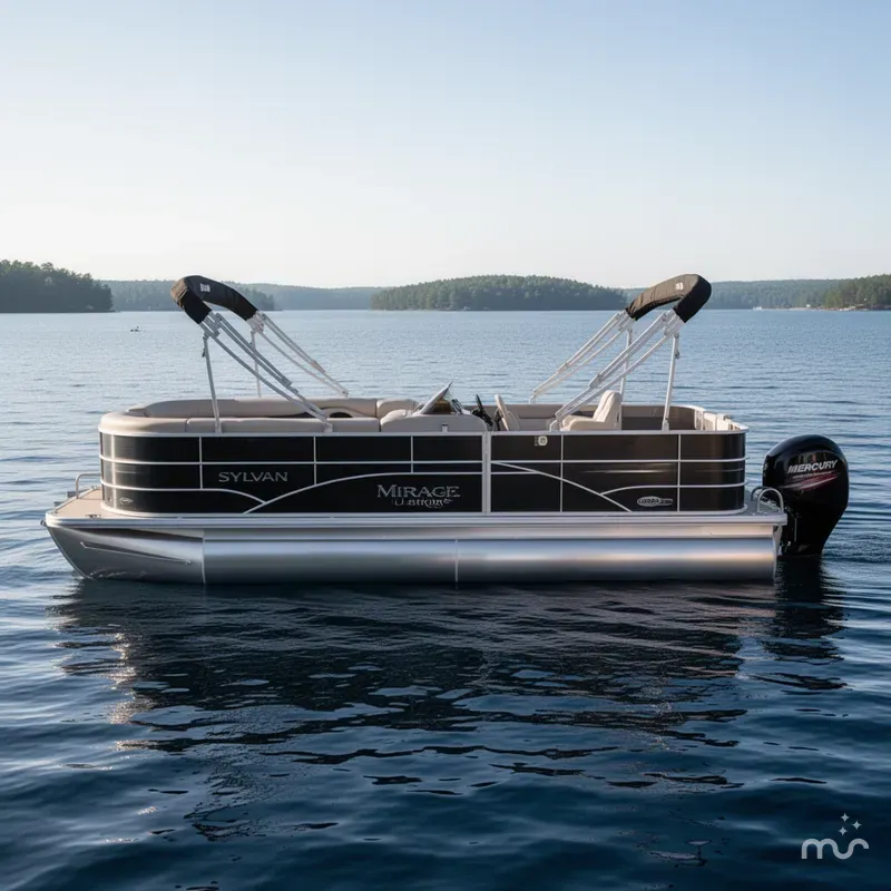 Slide: The Image of Sylvan Mirage 820 & 90HP Mercury 4Stroke - $21,995 2015 - 0