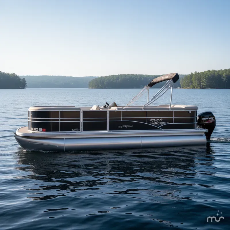 Slide: The Image of Sylvan Mirage 820 & 90HP Mercury 4Stroke - $21,995 2015 - 1