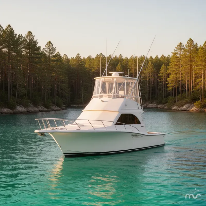 Slide: The Image of Luhrs Tournament 320 Convertible 1988 - 1