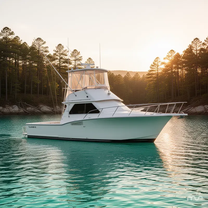 Slide: The Image of Luhrs Tournament 320 Convertible 1988 - 2