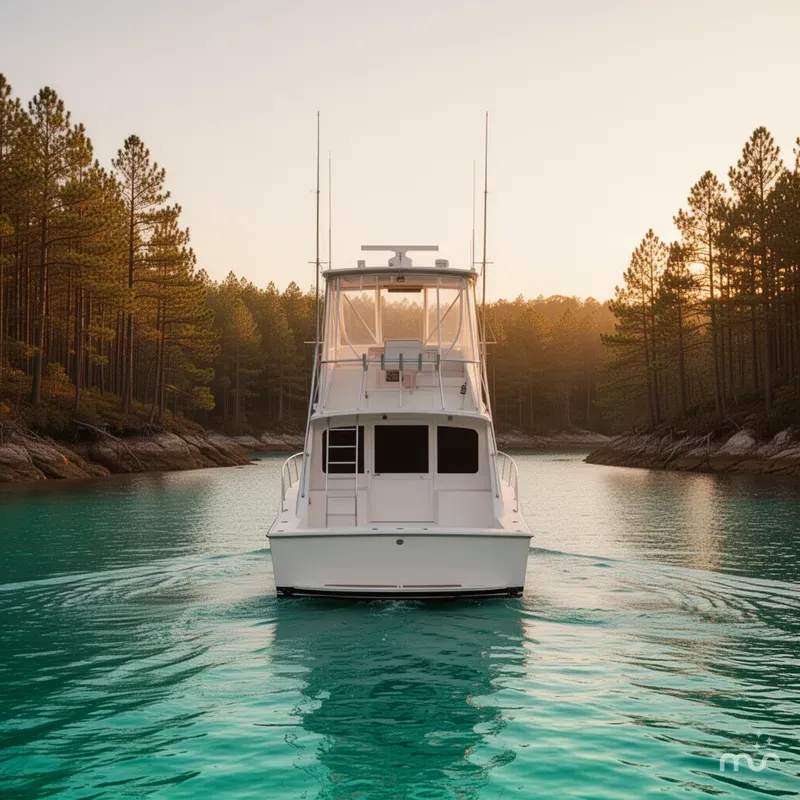 Slide: The Image of Luhrs Tournament 320 Convertible 1988 - 3