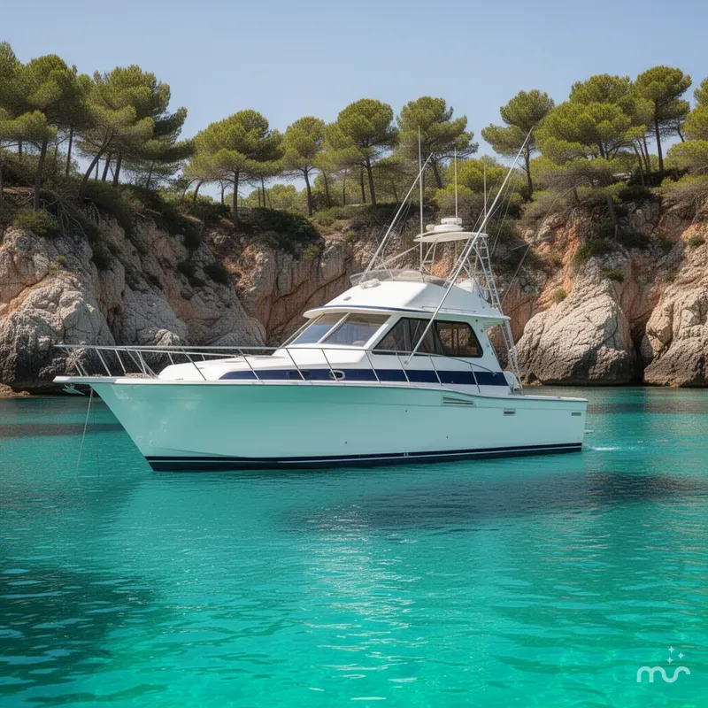 The Image of Mediterranean 38 Convertible 1988 - 0