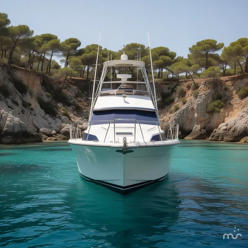Slide: The Image of Mediterranean 38 Convertible 1988 - 1