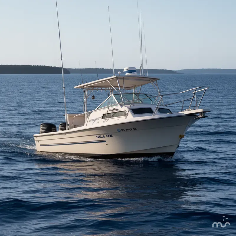 Slide: The Image of Sea Ox Blue Water Pro 1986 - 0
