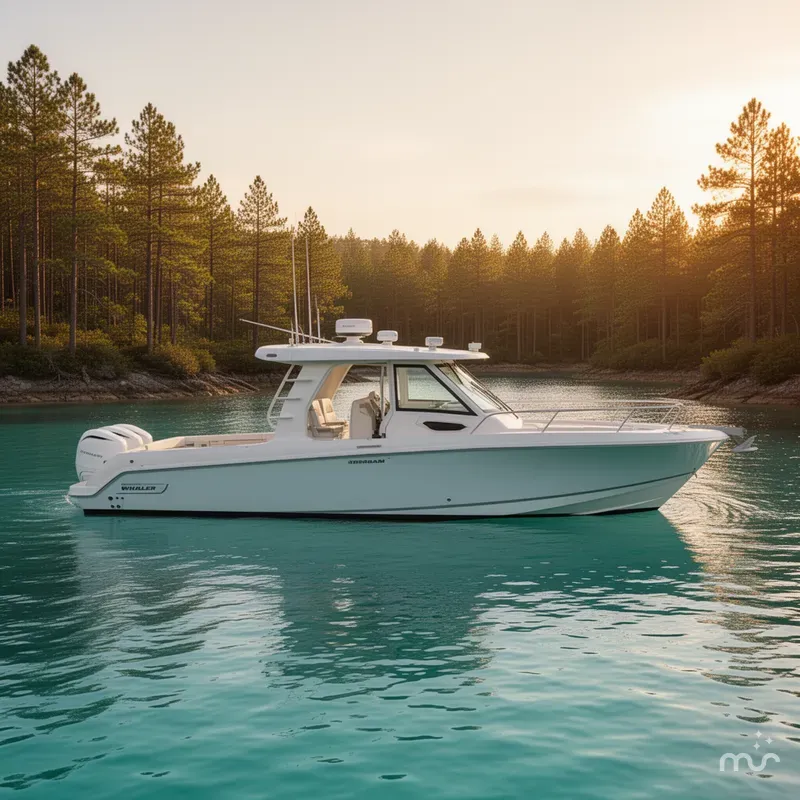Slide: The Image of Boston Whaler 350 Realm 2022 - 2