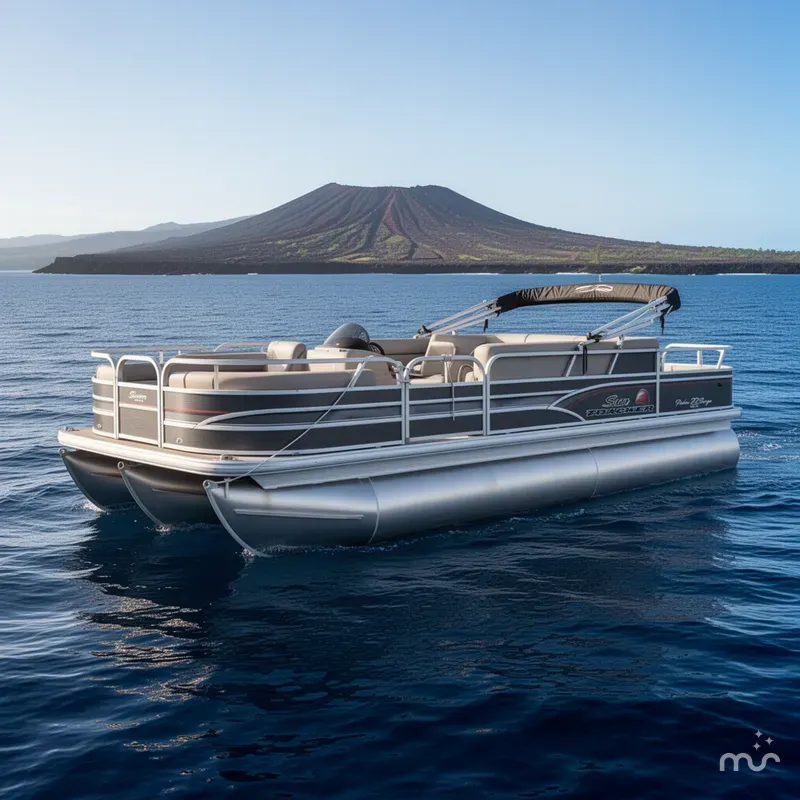 The Image of Sun Tracker Party Barge 22 Sport Fish 2015 - 0