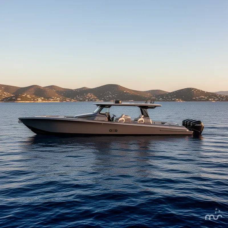 Slide: The Image of Nor-Tech 500 Sport Center Console 2022 - 2