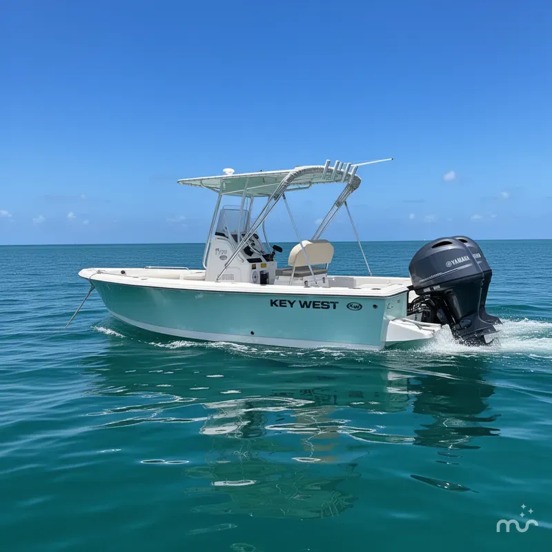 Slide: The Image of Key West 1720 Center Console 2026 - 2