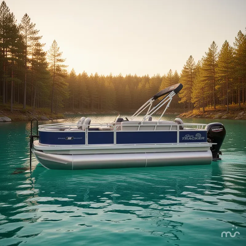 Slide: The Image of Sun Tracker Bass Buggy 18 DLX 2026 - 2