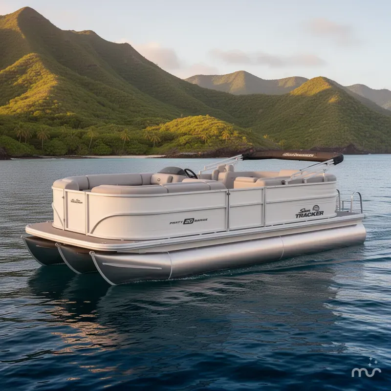 The Image of Sun Tracker Party Barge 20 DLX 2026 - 0