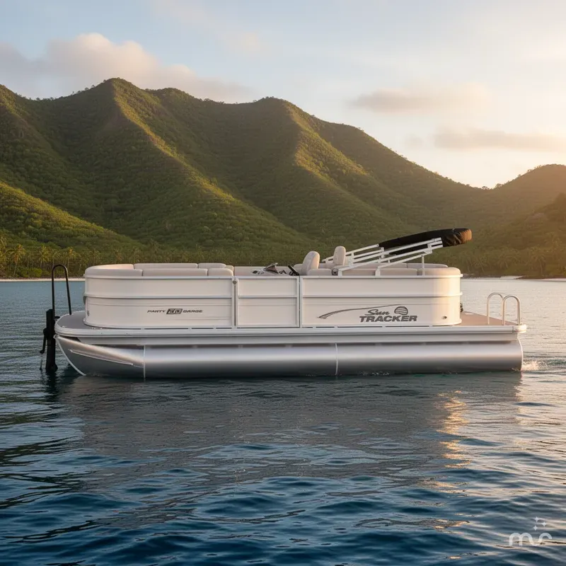 Slide: The Image of Sun Tracker Party Barge 20 DLX 2026 - 2