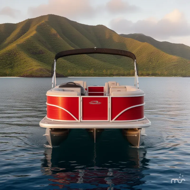 Slide: The Image of Sun Tracker Party Barge 20 DLX 2026 - 3
